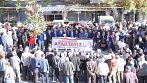 Serik'te ABD'nin Kudüs Kararına tepki