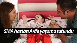 SMA hastası Arife 4 dozluk ilaç desteğiyle yaşama tutundu