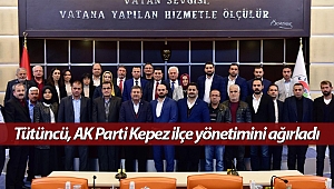 Tütüncü, AK Parti Kepez ilçe yönetimini ağırladı