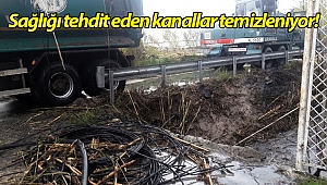 Zirai atıklar ile sağlığı tehdit eden kanallara neşter vuruldu!