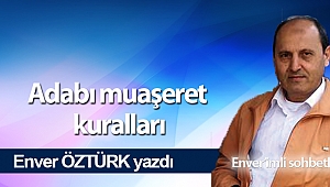 Adabı muaşeret kuralları