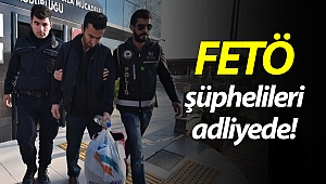 Antalya'da 10 FETÖ şüphelisi adliyede!