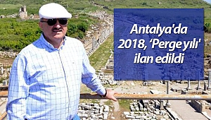 Antalya'da 2018, 'Perge yılı' ilan edildi