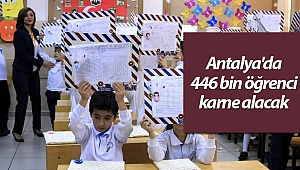 Antalya'da 446 bin öğrenci karne alacak