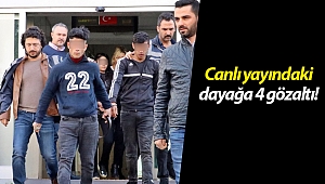 Antalya'da canlı yayındaki dayağa 4 gözaltı! (Videolu)