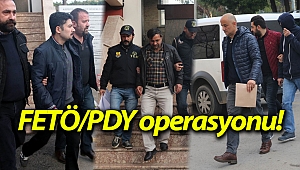 Antalya'da FETÖ/PDY operasyonu: 5 gözaltı!