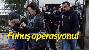 Antalya'da fuhuş operasyonu: 58 gözaltı! (Videolu)