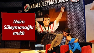 Antalya'da Naim Süleymanoğlu anıldı