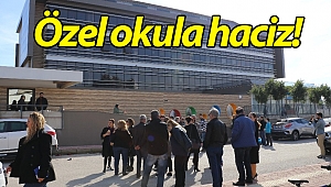 Antalya'da özel okula haciz iddiası velileri ayaklandırdı! (Videolu)