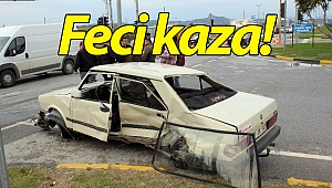 Antalya'da trafik kazası: 3 yaralı! (Videolu)