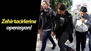 Antalya'da uyuşturucu operasyonları!