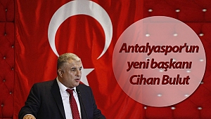 Antalyaspor'da başkanlığa Cihan Bulut seçildi
