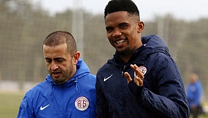 Antalyaspor'da Eto'o sahada