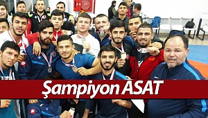 ASAT güreşte Antalya şampiyonu