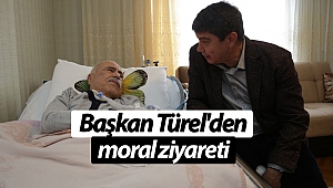 Başkan Türel'den Manavoğlu'na moral ziyareti