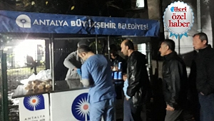 Büyükşehir’den çorba ikramı