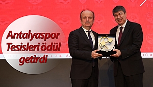 Büyükşehir'e Yılın Futbol Kulübüne Destek ödülü