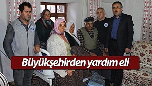 Büyükşehirden Hasta Yatağı ve Ev Eşyası yardımı