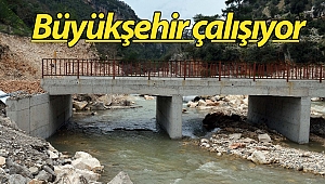 Demre Çayı Köprüsü hizmete açıldı