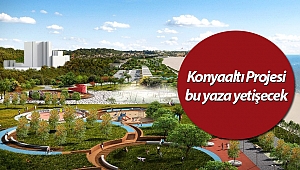 Dünyaca ünlü Konyaaltı sahili yeni yüzüyle yaz ayına yetiştirilmeye çalışılıyor