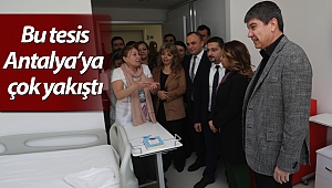 Başkan Türel ve Milletvekili Enç, Palyatif Yatılı Bakım Merkezini ziyaret etti