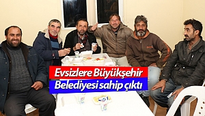 Evsizlere Büyükşehir Belediyesi sahip çıktı