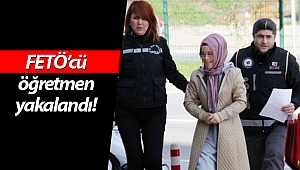 FETÖ'den aranan kadın öğretmen Alanya'ya getirildi! (Videolu)