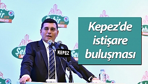 Kepez'de istişare buluşması