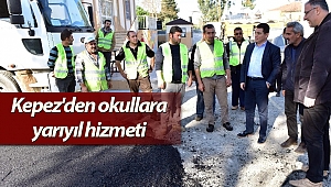 Kepez'den okullara yarıyıl hizmeti