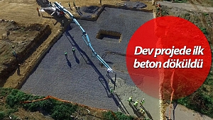Kepez Santral'de hak sahibi konutlarının temelleri atılmaya başladı
