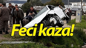Kumluca'da trafik kazası: 2 yaralı!