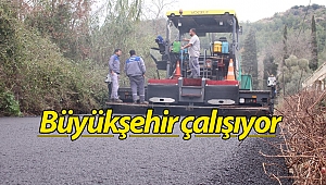 Manavgat Kadılar'a sıcak asfalt
