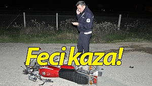 Manavgat'ta motosiklet kazası: 1 yaralı!