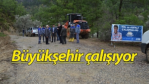 Manavgat Tilkiler yoluna asfalt öncesi bakım