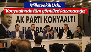 Milletvekili Uslu: 