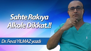 Sahte Rakıya Alkole Dikkat.!! 