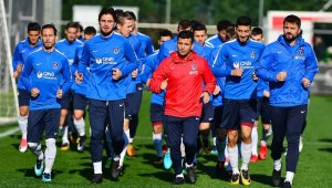 Trabzonspor'da Sosa ve Esteban kampa katıldı