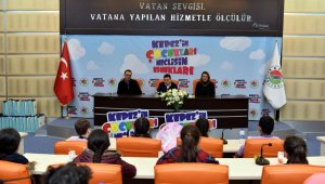 Tütüncü mecliste 700 çocuk ağırladı