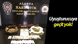Alanya'da uyuşturucu operasyonu!