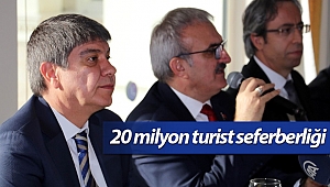 Antalya'da 20 milyon turist seferberliği (Videolu)