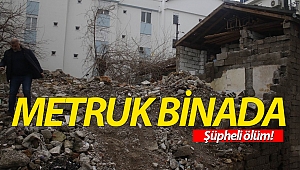 Antalya'da kullanılmayan binada şüpheli ölüm!