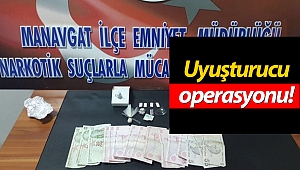 Antalya'da uyuşturucu operasyonuna 2 tutuklama!