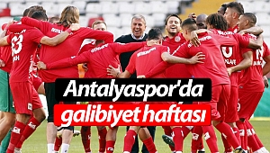 Antalyaspor'da galibiyet haftası