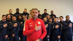 Antalyaspor'dan Afrin'de görevli uzman çavuşa forma