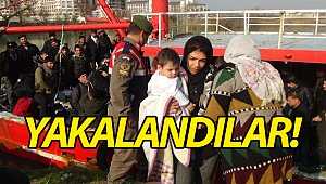 Balıkçı teknesinde 208 kaçak göçmen yakalandı! (Videolu)