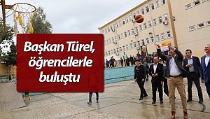 Başkan Türel, Demre'de öğrencilerle buluştu