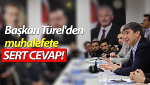 Başkan Türel'den muhalefete sert eleştiri: