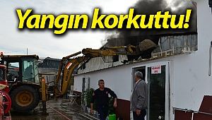Fide Üretim tesisinde yangın!
