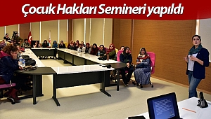 Kepez'de Çocuk Hakları Semineri 