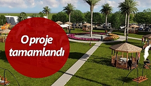 Kumul Park Sahil Projesi tamamlandı